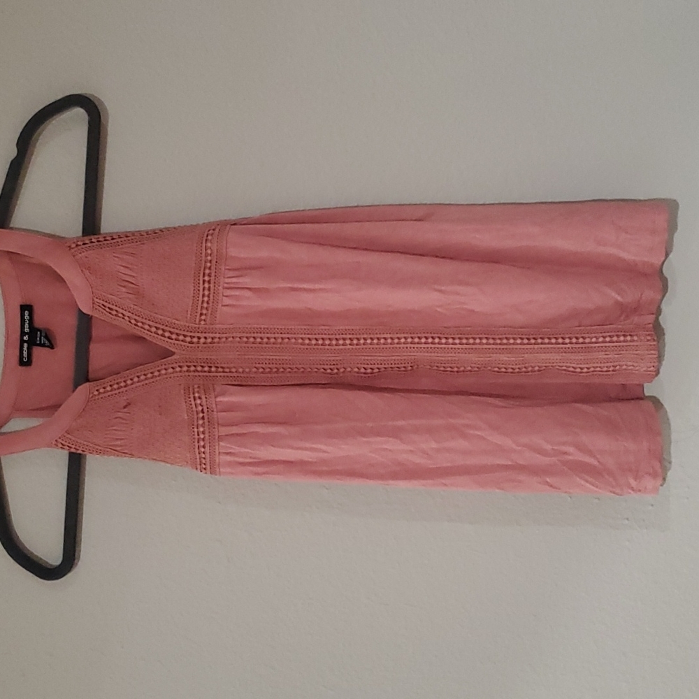 Pink Boho Tank